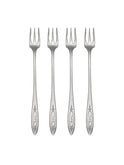 Vintage 1950s Oneida Community Silver Plate Oyster Forks Set of Four Weston Table