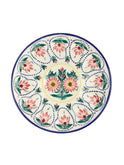 Vintage 1950s Quimper Hand Painted Master Oyster Platter Weston Table