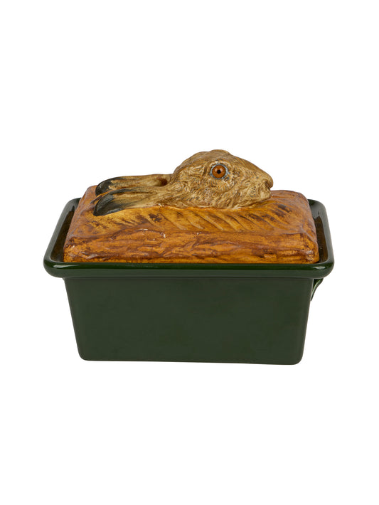 Vintage 1950s Rabbit Green Base Tureen Weston Table