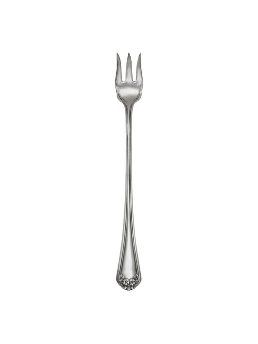Vintage 1950s Rogers AA Flowers Silver Plate Oyster Forks Weston Table