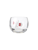 Vintage 1950s Roly Poly Golf Glasses Weston Table