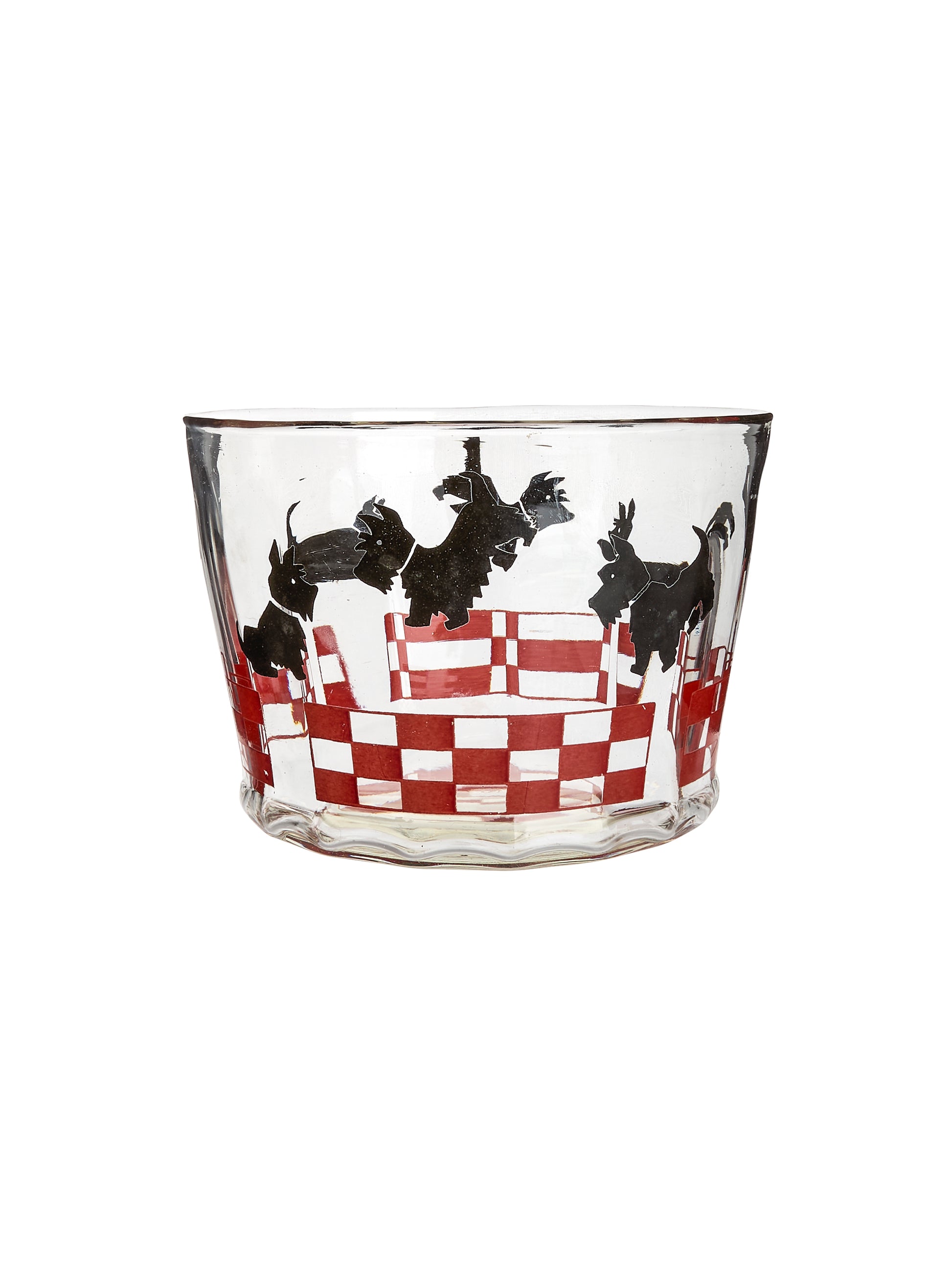 Vintage 1950s Scottie Dog Snack Bowl Weston Table