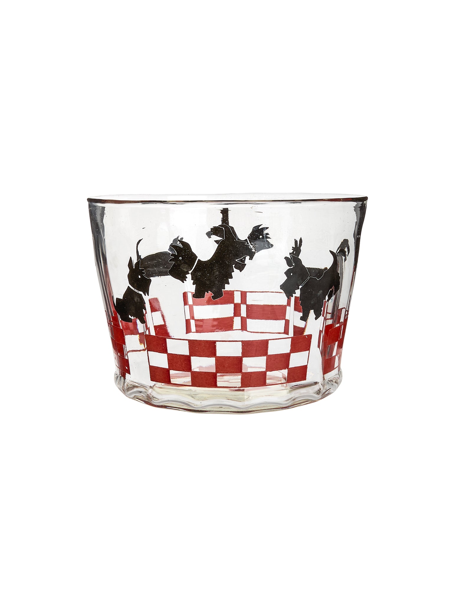 Vintage 1950s Scottie Dog Snack Bowl Weston Table
