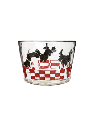  Vintage 1950s Scottie Dog Snack Bowl Weston Table 
