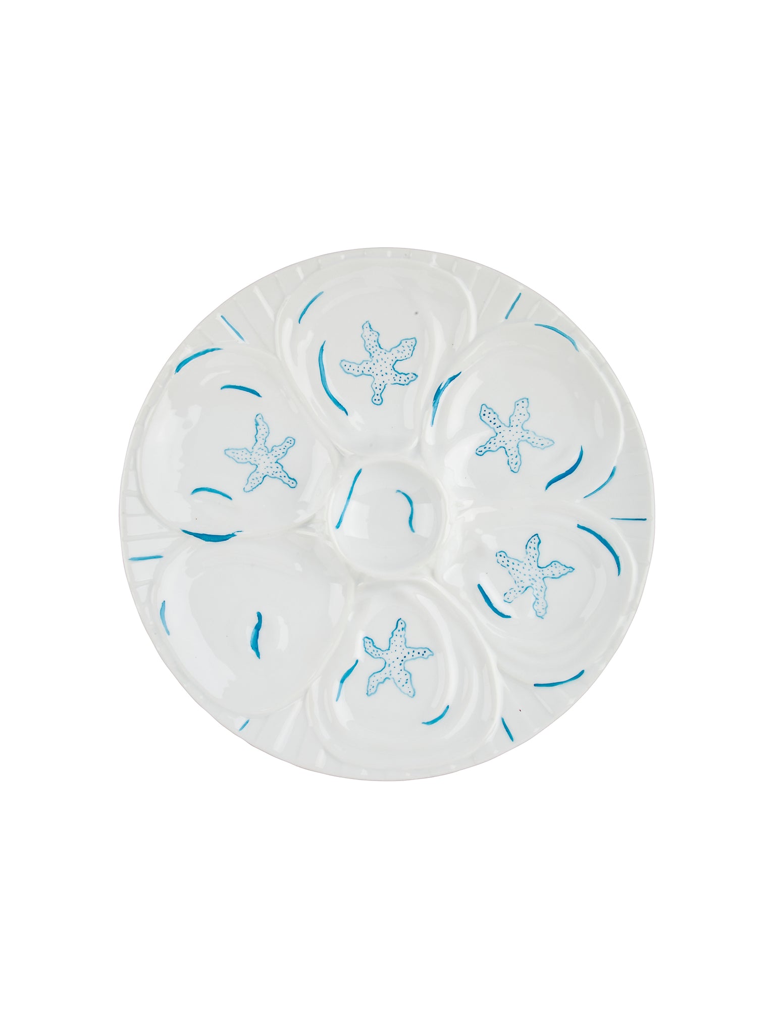 Vintage 1950s Starfish Oyster Plate Weston Table
