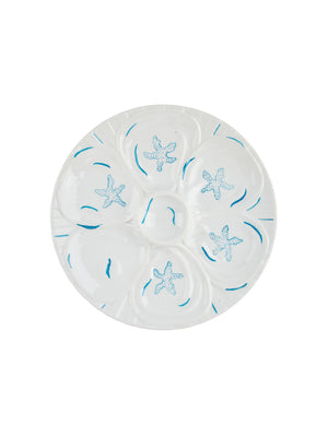  Vintage 1950s Starfish Oyster Plate Weston Table 