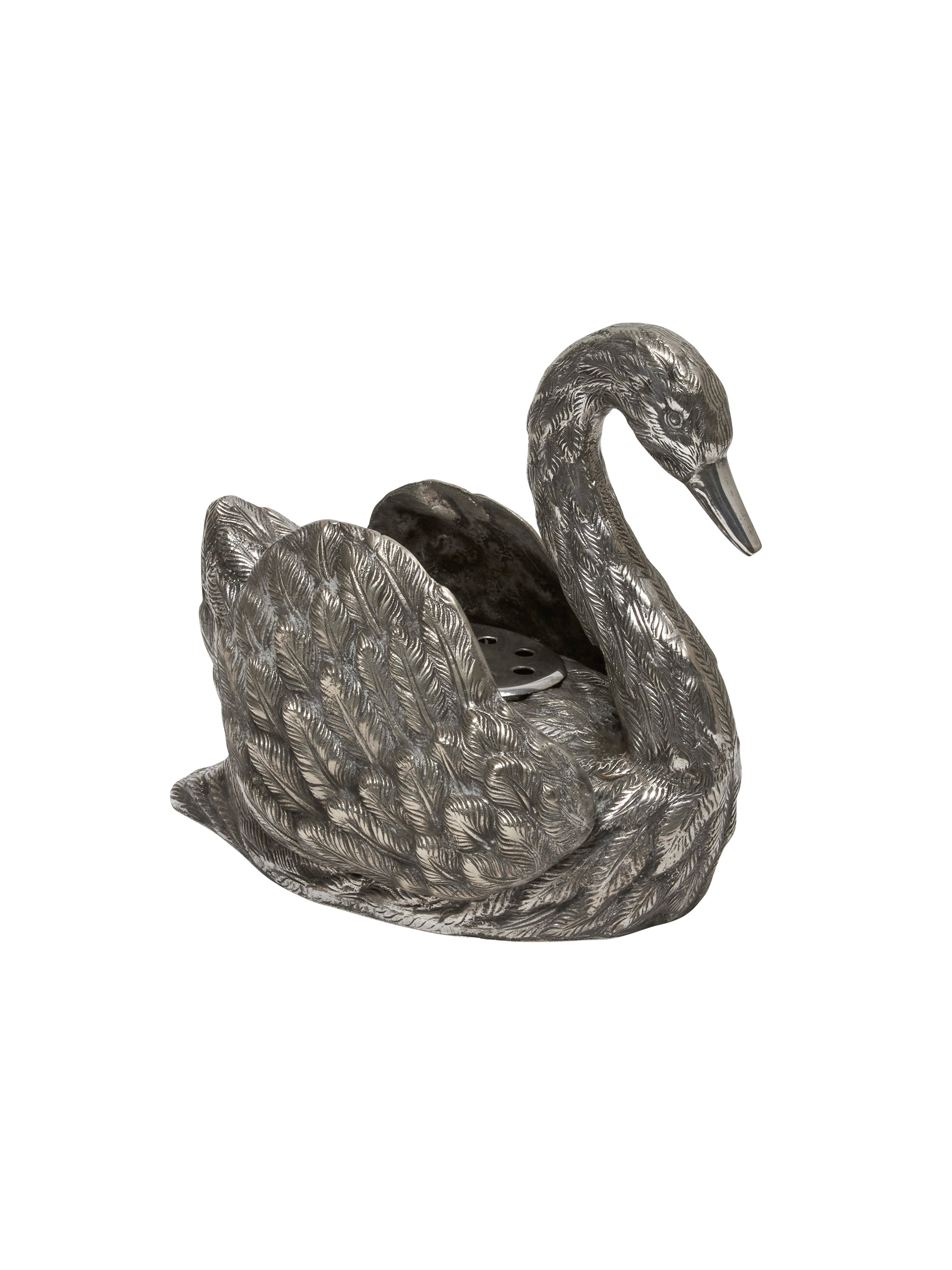 Vintage 1950s Swan Flower Planter Weston Table