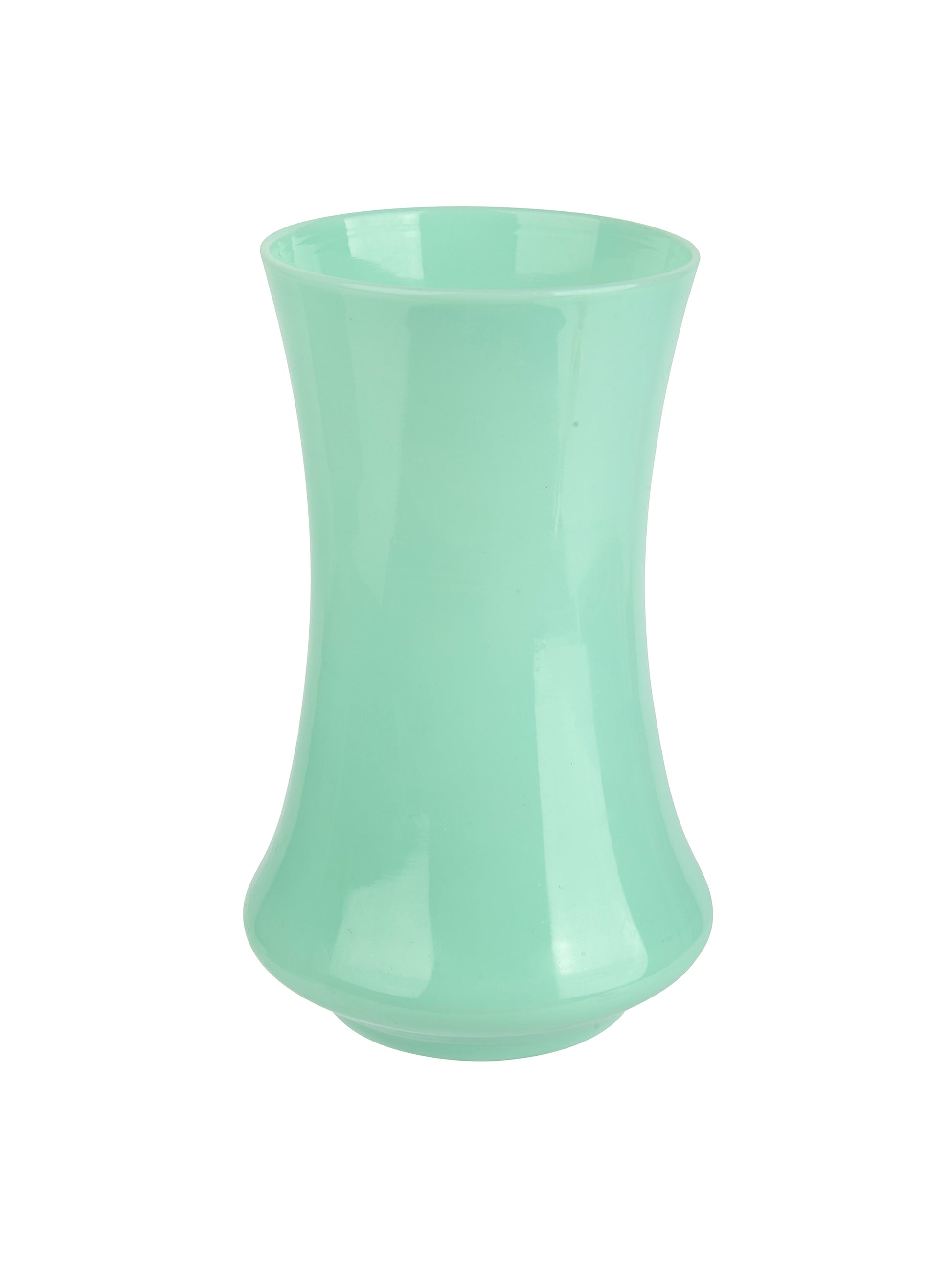 Vintage 1950s Tiffany Blue Flower Vase Weston Table