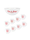 Vintage 1950s Tom & Jerry Hot Toddy Set Weston Table