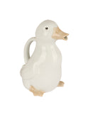 Vintage 1950s White Duck Pitcher Weston Table