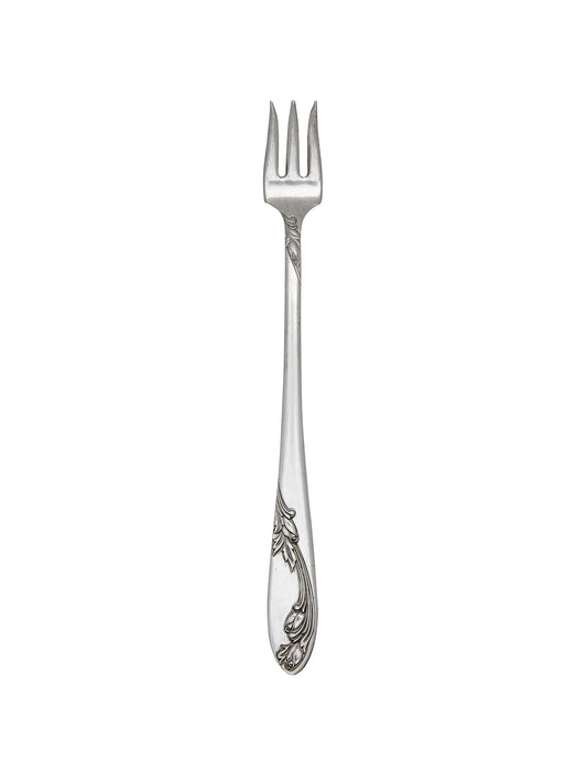 Vintage 1952 Garden of Roses Silver Plate Oyster Forks Weston Table