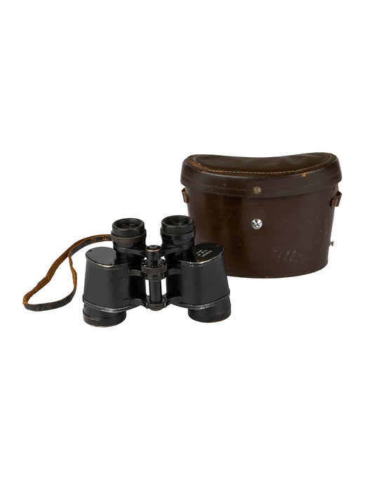 Vintage 1959 Nikon Premium A Series Binoculars Weston Table
