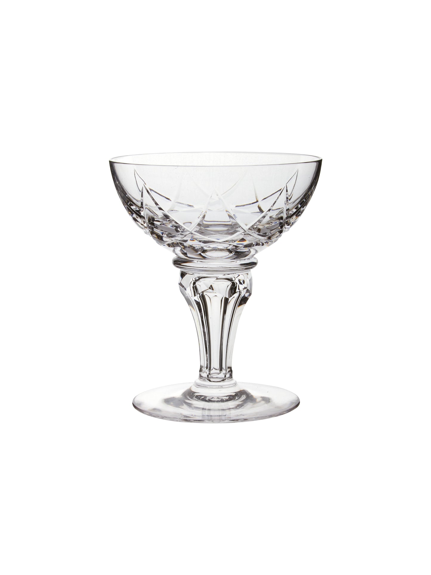 Vintage 1960s Alycia Crystal Cocktail Coupes Weston Table