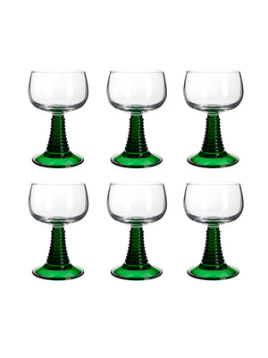  Vintage 1960s Beehive Glasses Weston Table 