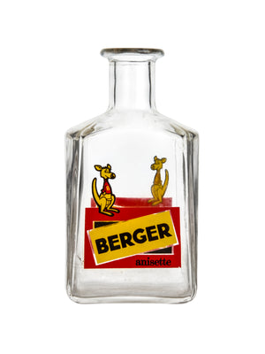  Vintage 1960s Berger Advertising Bottle Weston Table 