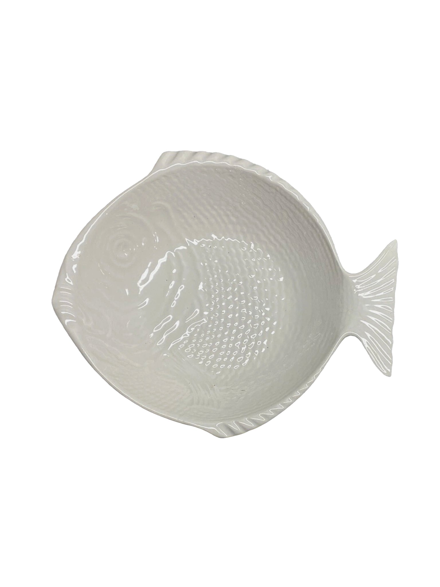 Vintage 1960s California Pottery Fish Bowl Weston Table