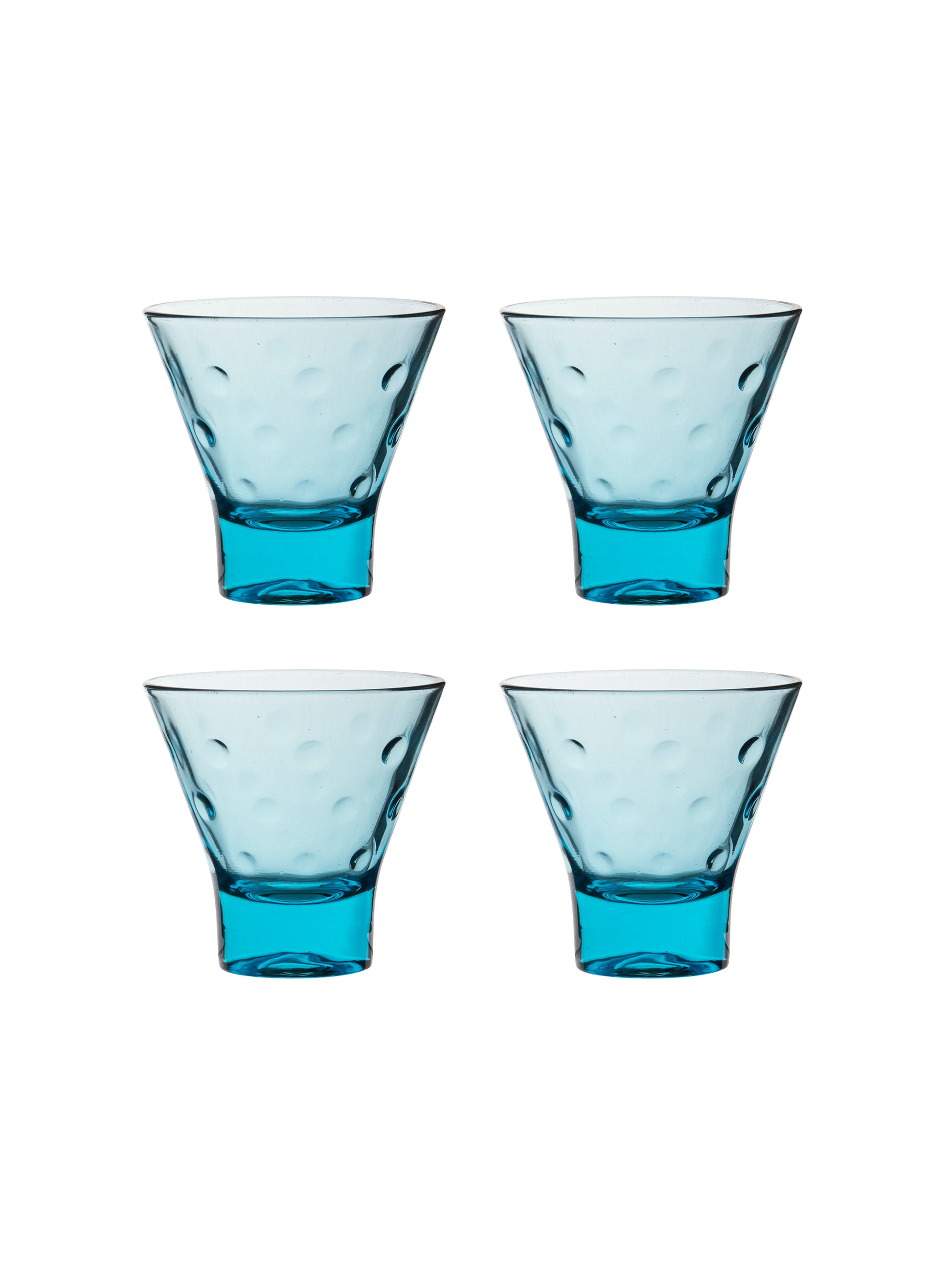 1960s Capri Dots Shot Glasses Set of Four Weston Table