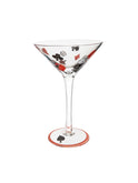 Vintage 1960s Casino Game Night Martini Glasses Weston Table