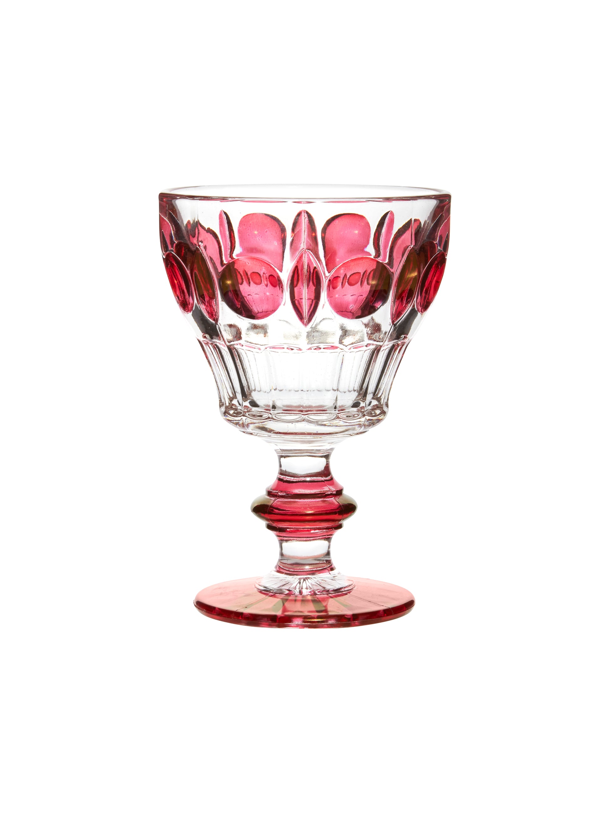 Vintage 1960s Cranberry Cocktail Glasses Weston Table