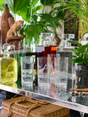 Vintage 1960s Crystal Queen Lace Safari Highball Glass Weston Table