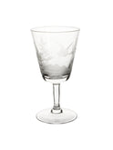 Vintage 1960s Crystal Queen Lace Safari Aperitif Glasses Weston Table