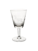 Vintage 1960s Crystal Queen Lace Safari Aperitif Glasses Weston Table