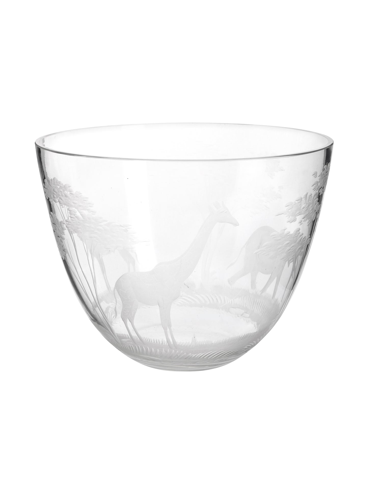 Vintage 1960s Crystal Queen Lace Safari Bowl Weston Table
