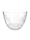 Vintage 1960s Crystal Queen Lace Safari Bowl Weston Table