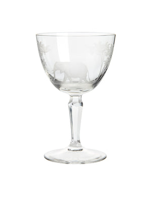  Vintage 1960s Crystal Queen Lace Wine Glass Weston Table 