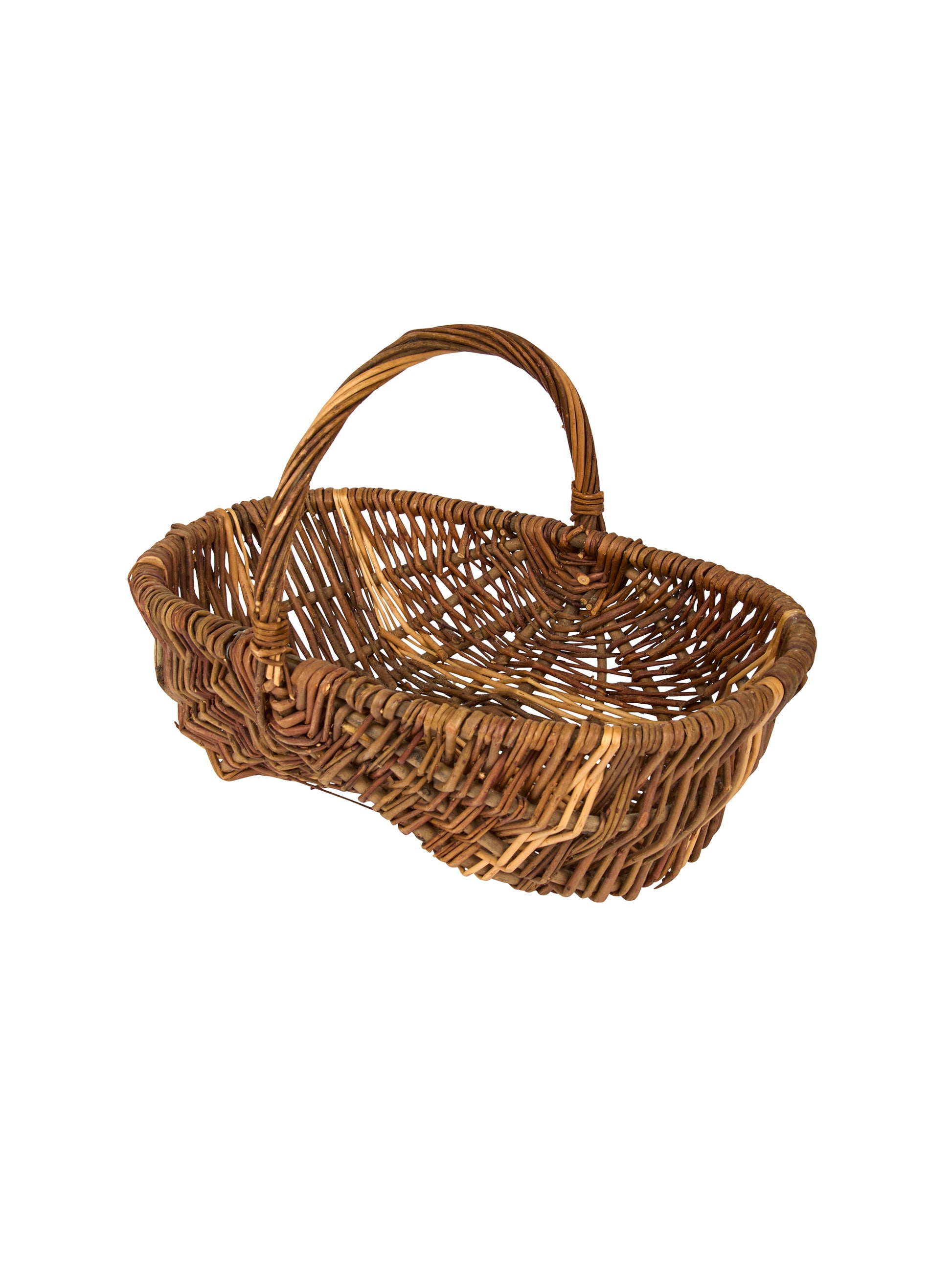 Vintage 1960s French Champignon Foraging Basket Weston Table