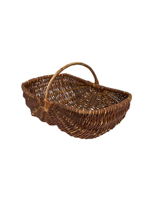  Vintage 1960s French Large Gathering Basket Weston Table 
