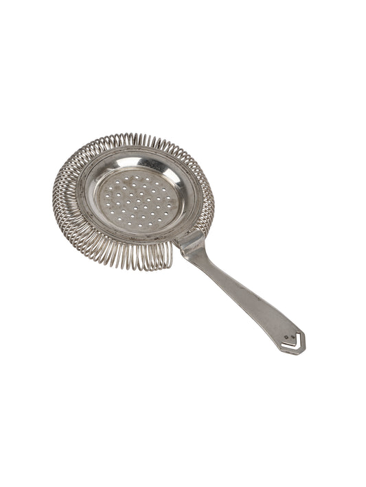 Vintage 1960s French Silver Plate Cocktail Strainer Weston Table
