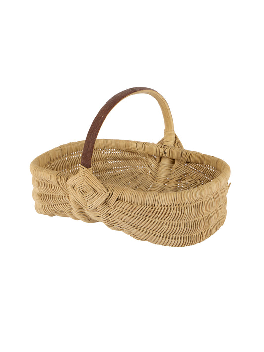 Vintage 1960s French Small Berry Foraging Basket Weston Table
