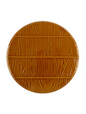 Vintage 1960s Gien Ceramic Bamboo Cheese Serving Set Large Plate Weston Table