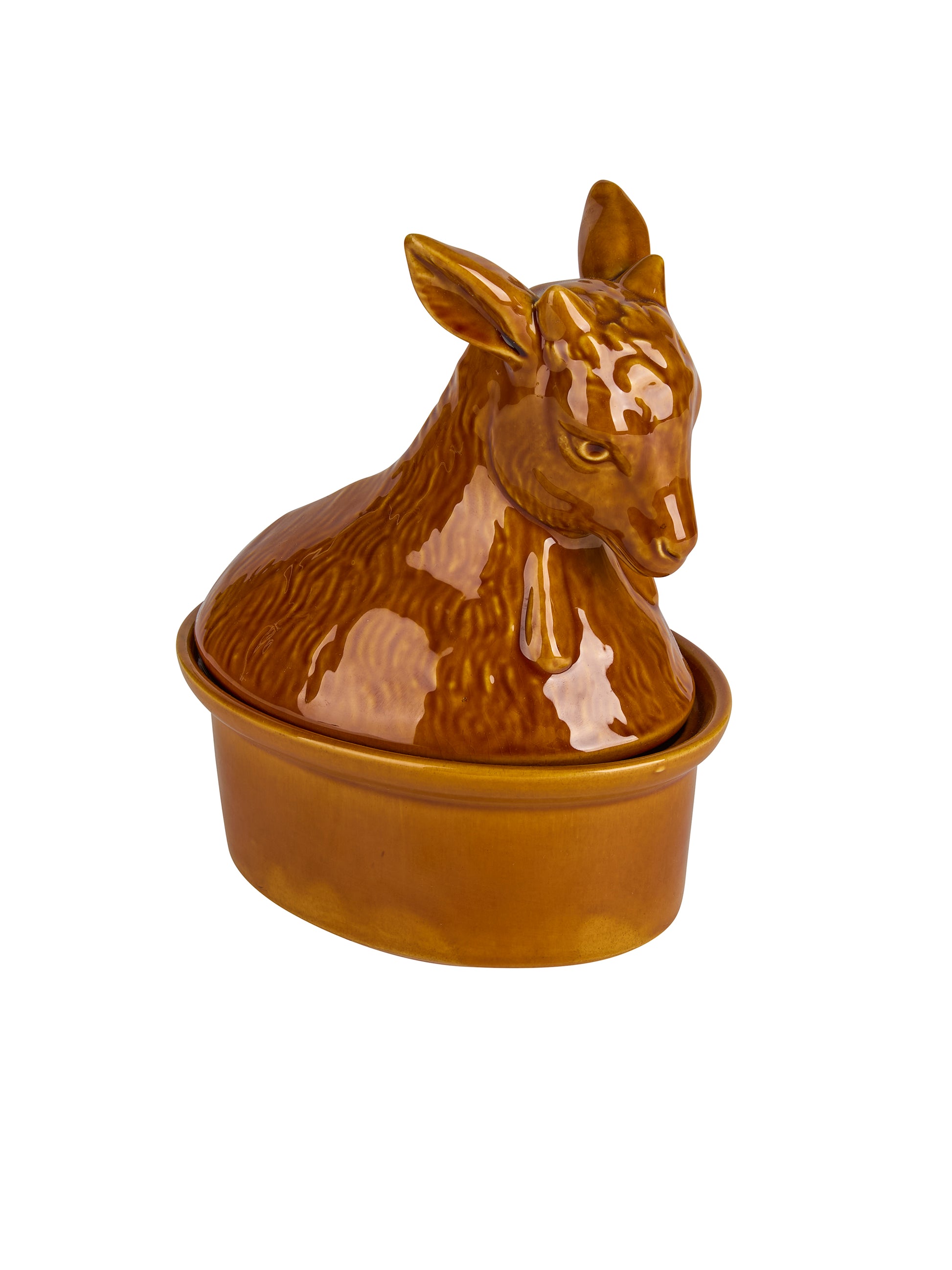 Vintage 1960s Goat Tureen Weston Table