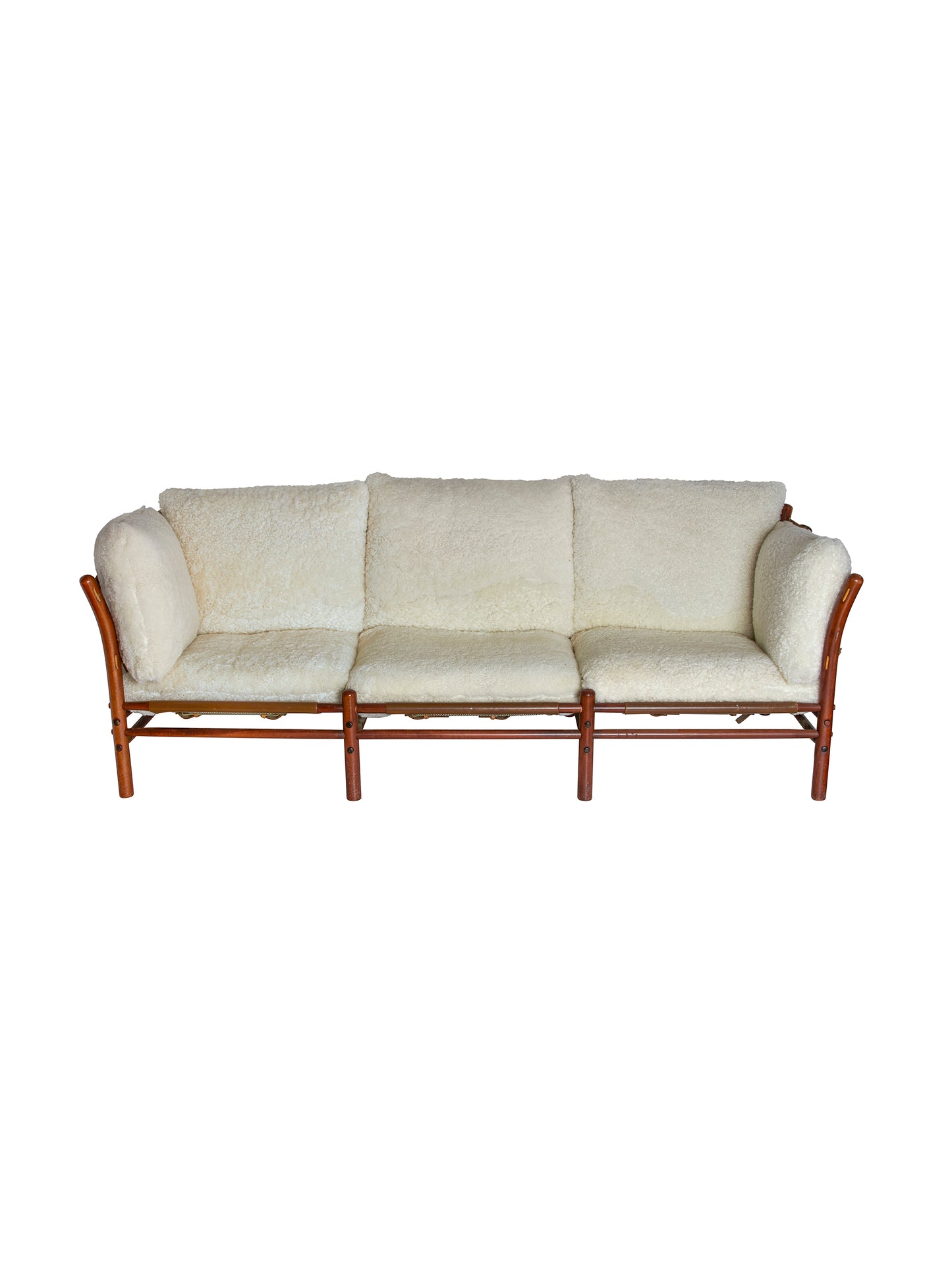 Vintage 1960s Inca Sherpa Sofa Weston Table