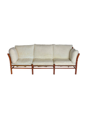  Vintage 1960s Inca Sherpa Sofa Weston Table 