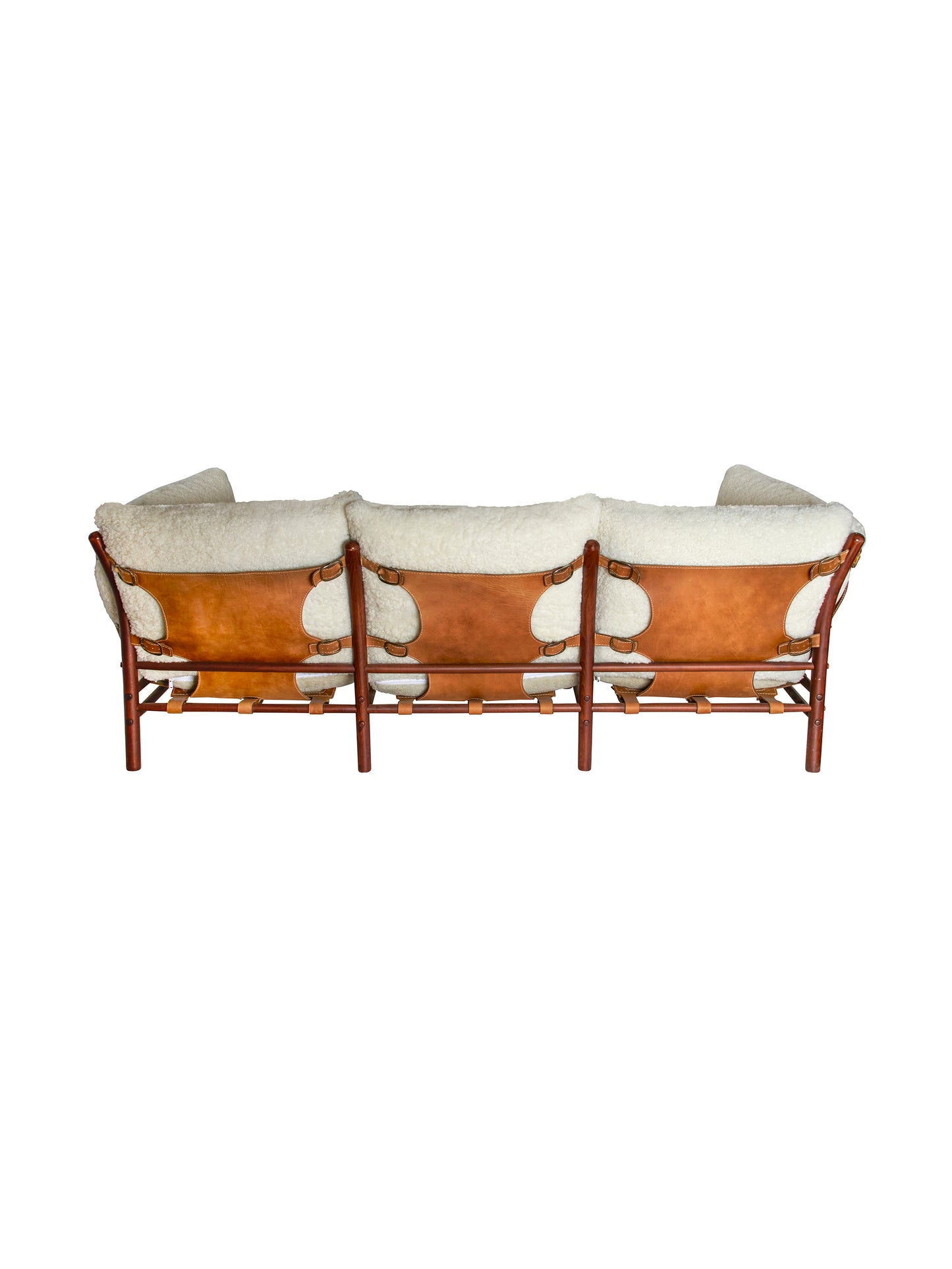 Vintage 1960s Inca Sherpa Sofa Weston Table