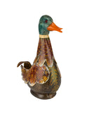 Vintage 1960s Italian Leather Duck Decanter Weston Table