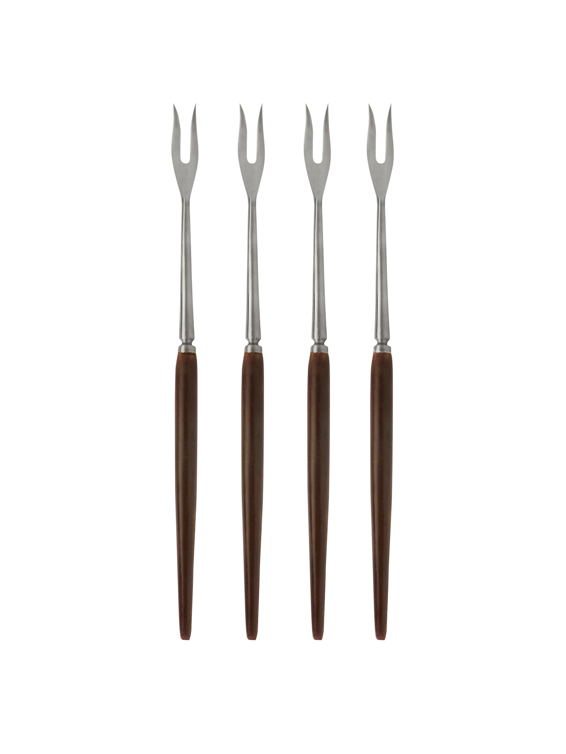 Vintage 1960s Japanese Teak Fondue Forks Weston Table