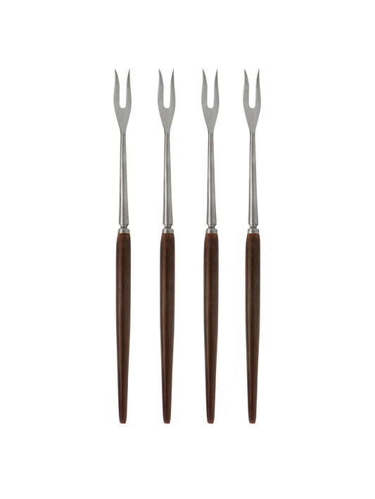 Vintage 1960s Japanese Teak Fondue Forks Weston Table