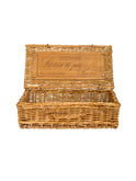  Vintage 1960s Lanson Pere & Fils Champagne Basket Weston Table