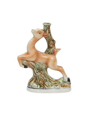  Vintage 1960s Leaping Deer Ceramic Decanter Style Two Weston Table 