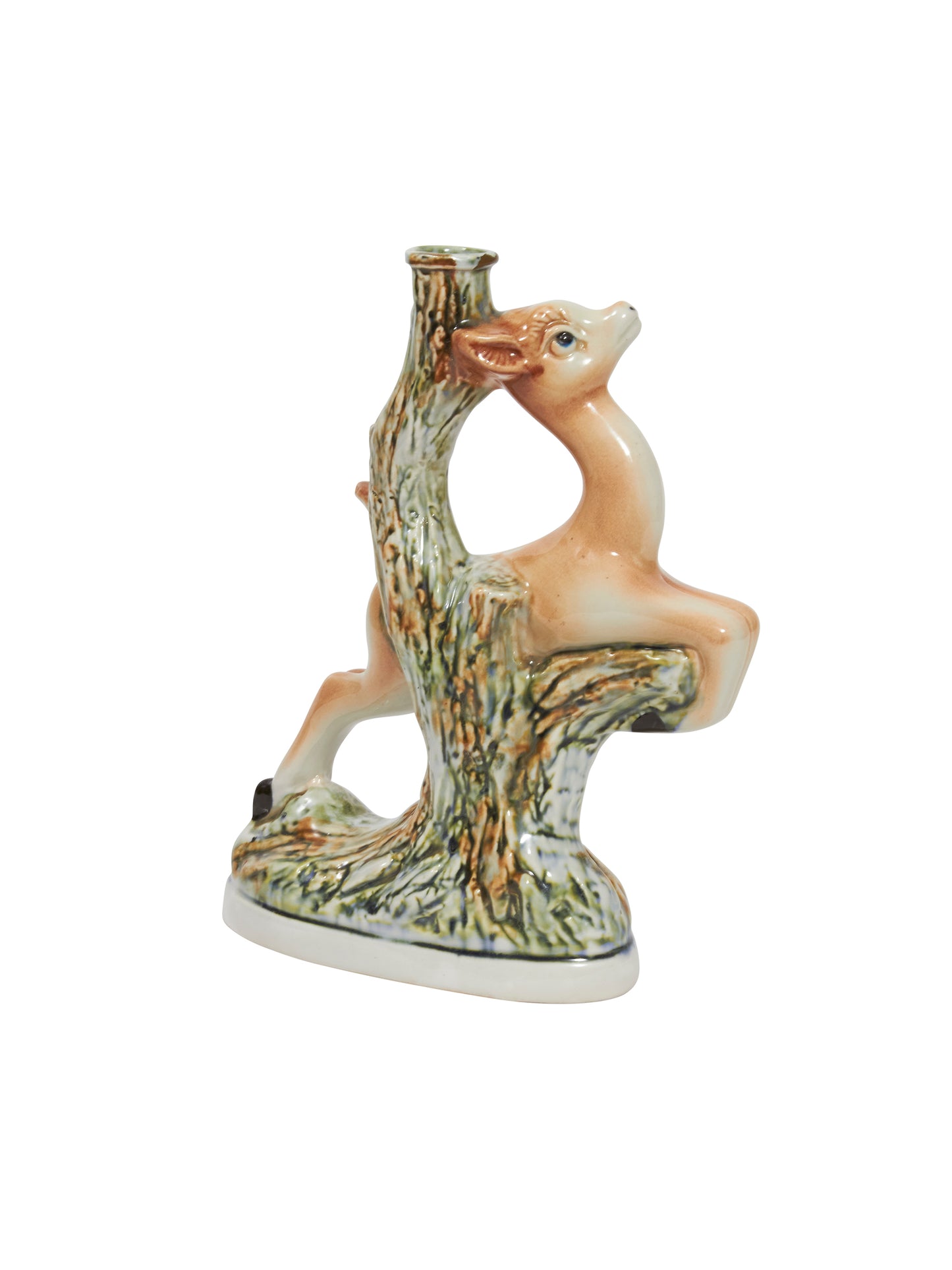 Vintage 1960s Leaping Deer Ceramic Decanter Style Two Weston Table