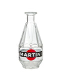 Vintage 1960s Martini Glass Advertising Bottle Weston Table