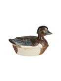 Vintage 1960s Michel Caugant Golden Eye Duck Tureen Weston Table