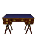 Vintage 1960s Military Campaign Desk Weston Table