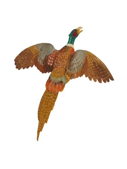 Vintage 1960s Painted Pheasant Weston Table