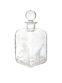 Vintage 1960s Crystal Queen Lace Giraffe Decanter Weston Table