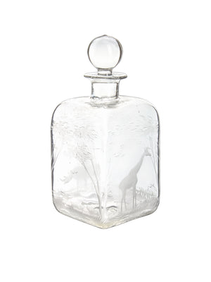  Vintage 1960s Crystal Queen Lace Giraffe Decanter Weston Table 